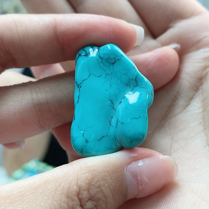 未镶嵌绿松石珠宝奇石麦*