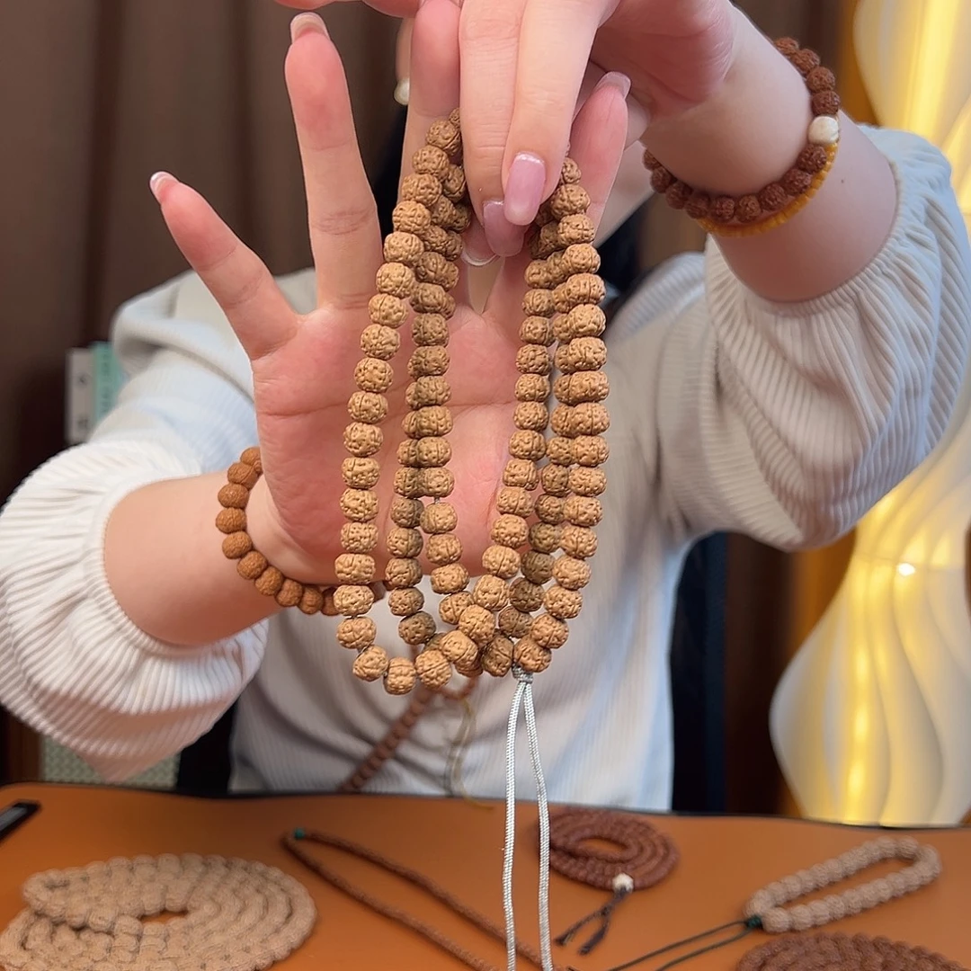 吊坠金刚菩提9mm 小金刚爆肉双龙108脖挂