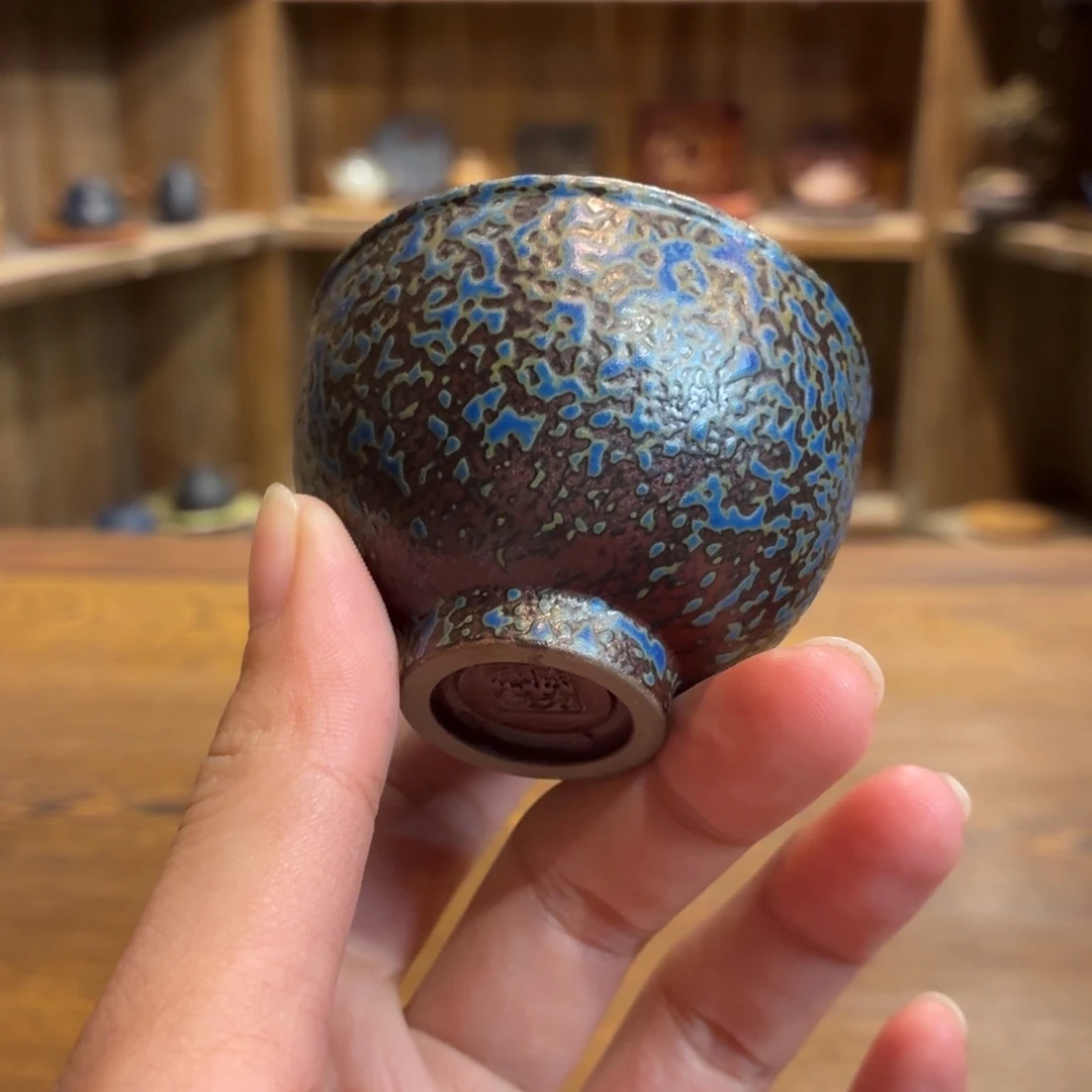 柴烧老岩泥茶器皿