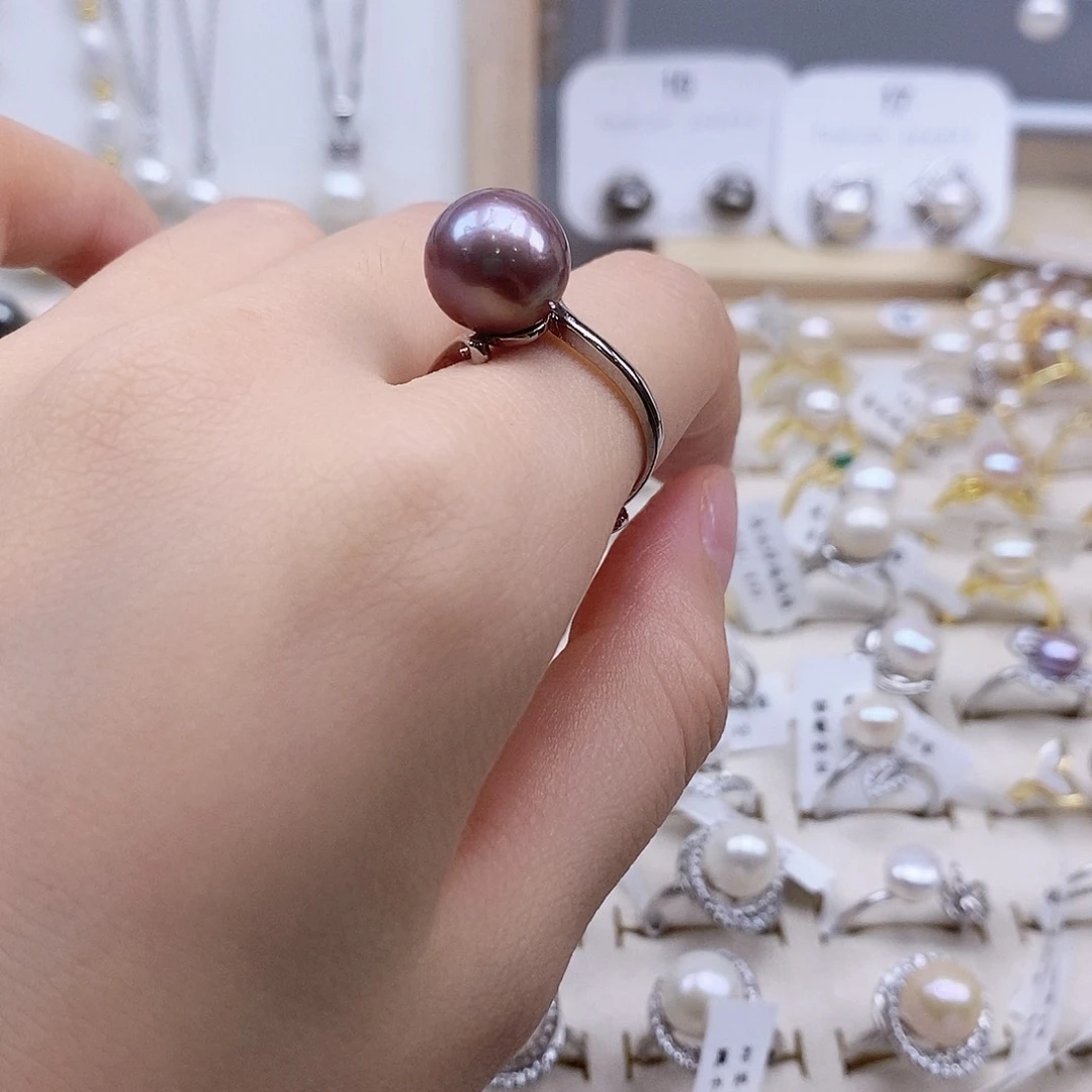 合金海水珍珠耳饰