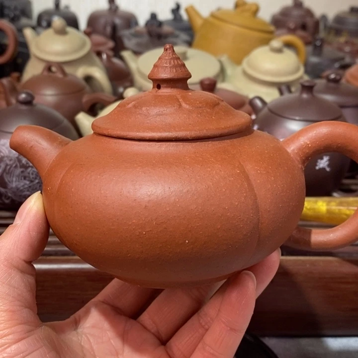 紫砂茶壶微瑕处理一把