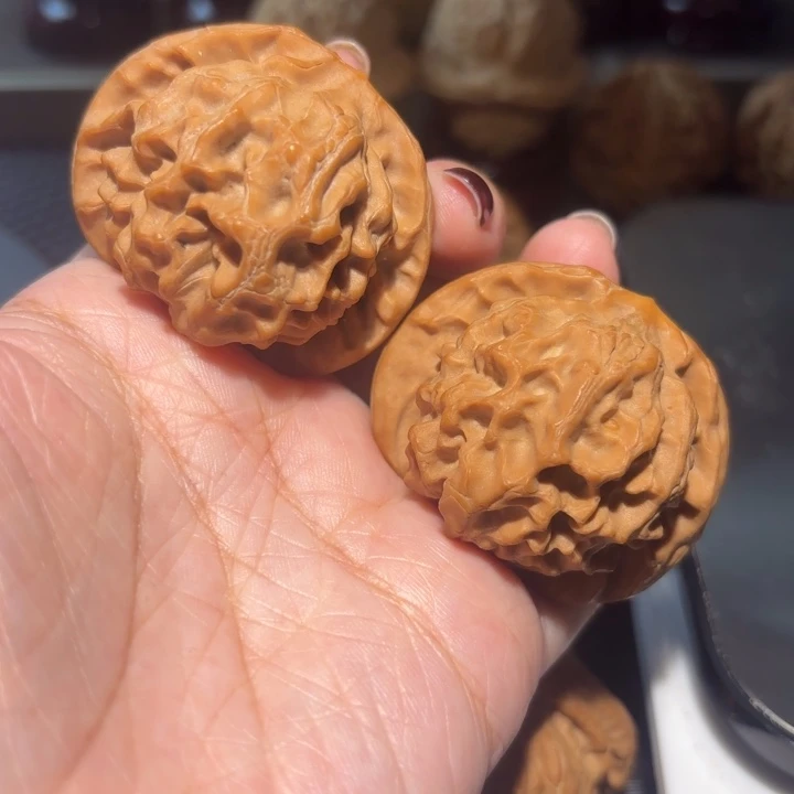 把件文玩核桃44龙鳞纹