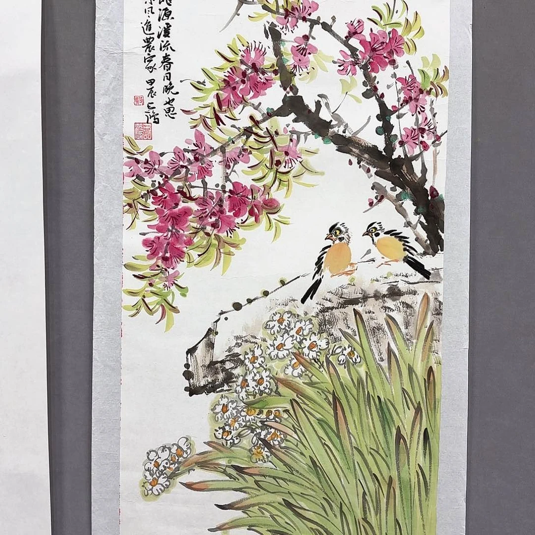 国画国画纯手绘作品请放心去藏