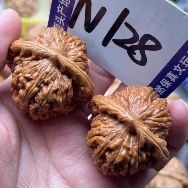 文玩核桃把件四座楼41尺