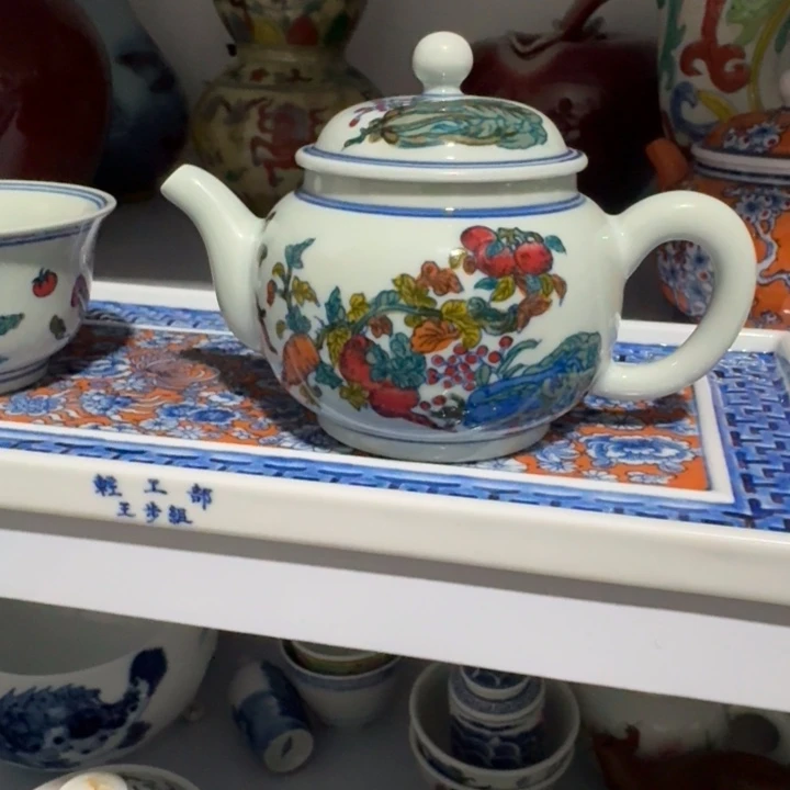 景德镇手工手绘微暇