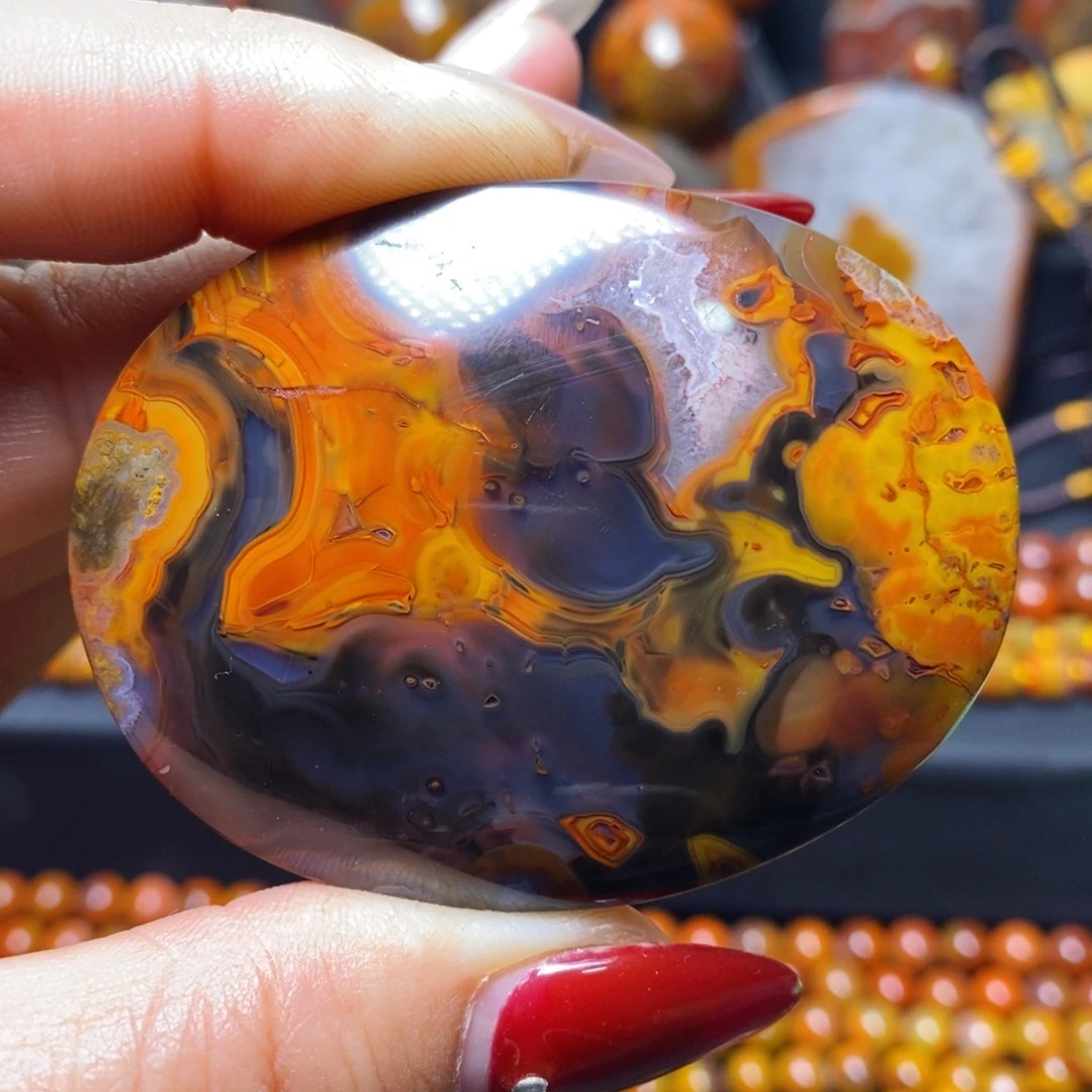 玛瑙/玉髓吊坠(不含链)未镶嵌