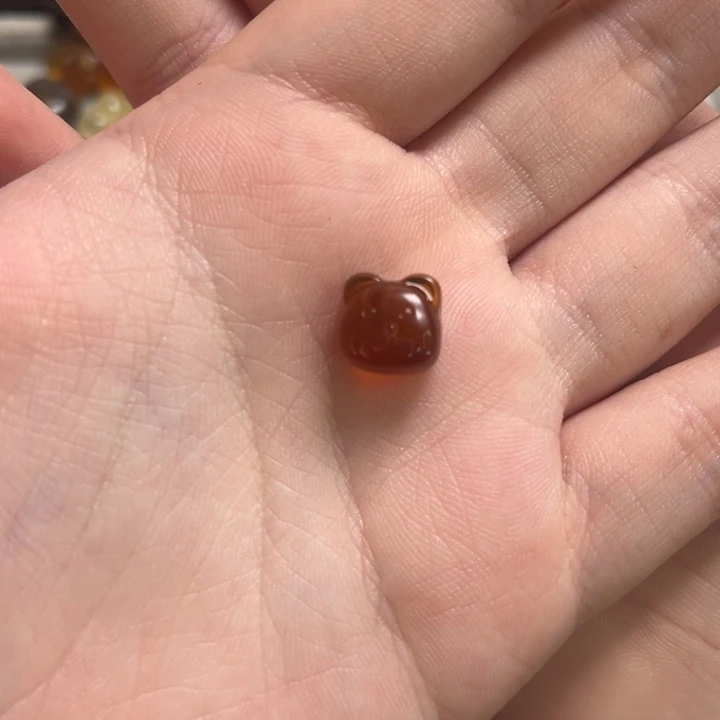 琥珀颈饰未镶嵌天然蜜蜡配件