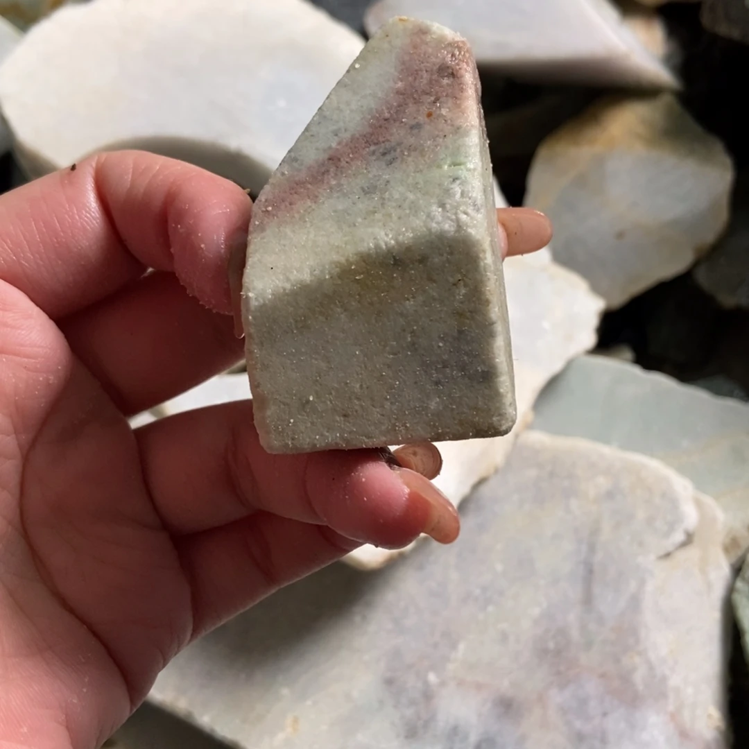 小***模翡翠未镶嵌挂件天然翡翠