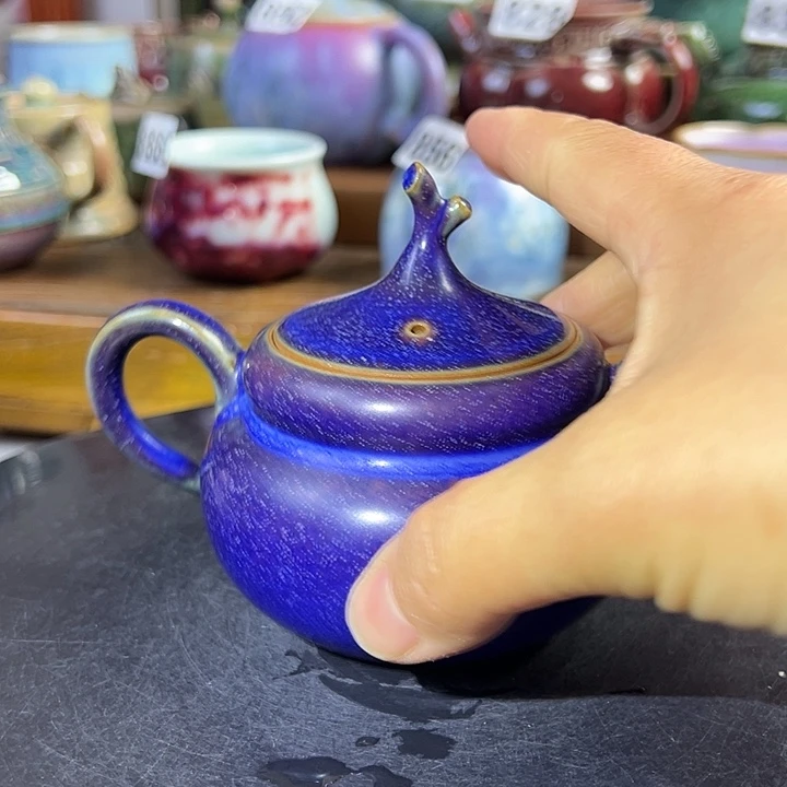 原矿钧瓷 福禄壶壶