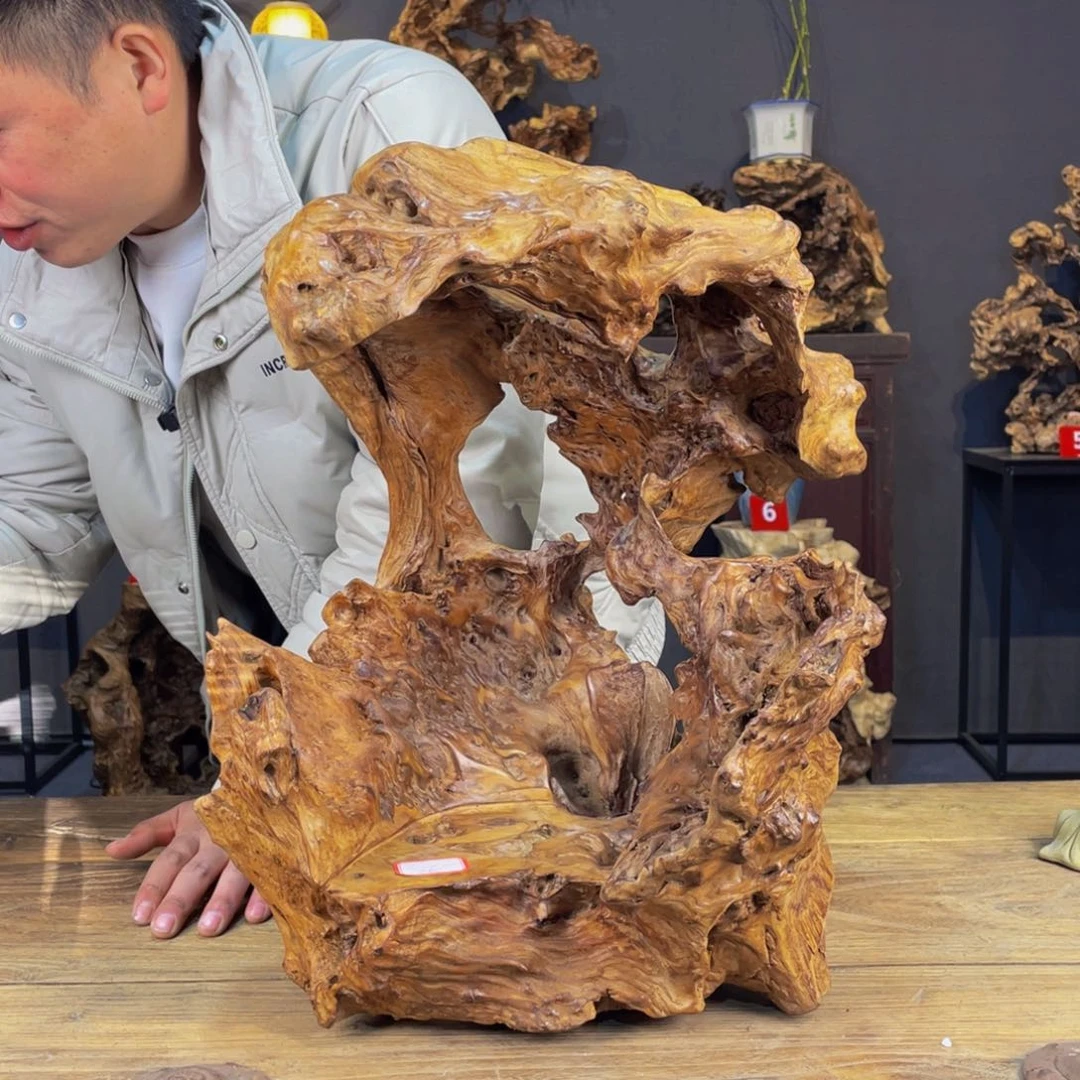 木不**二木语根艺摆件121212