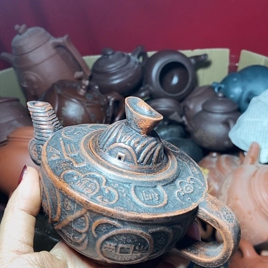 茶壶紫砂全手工制作宜兴紫砂