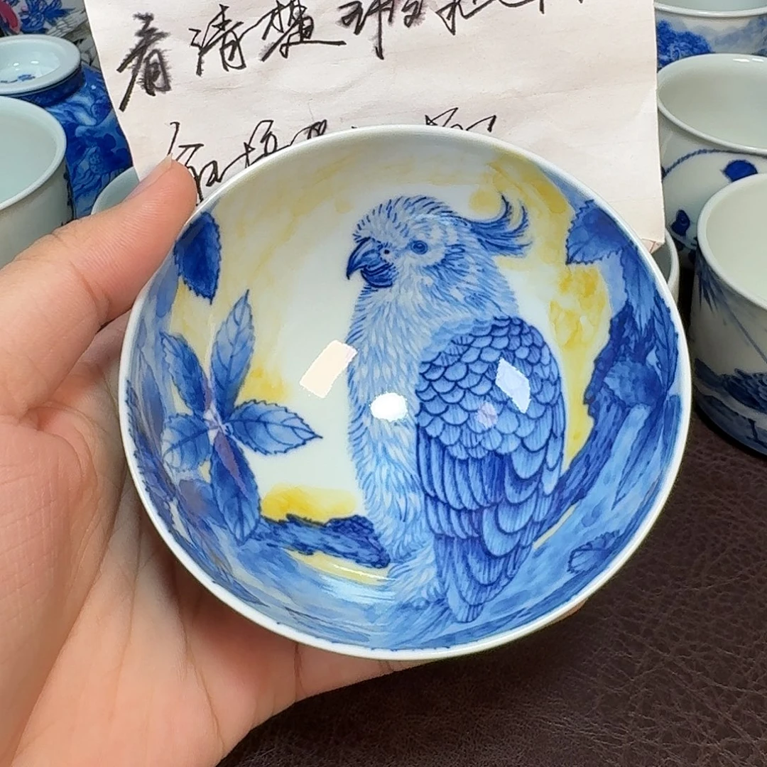 天***逛现代景德镇陶瓷杯