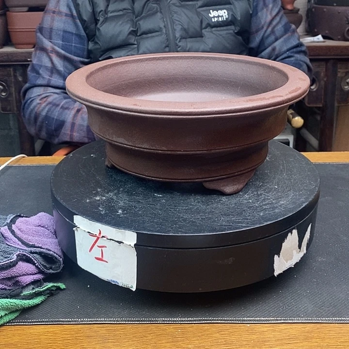 紫砂花盆货号一只ZJJ31