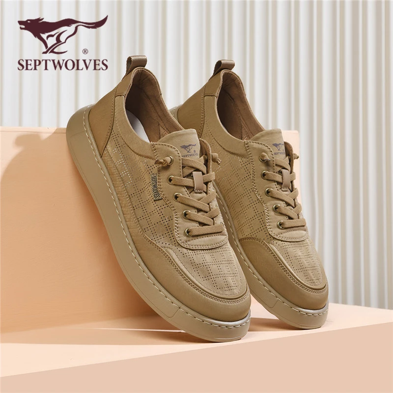 七匹狼男鞋2025新款秋季透气防臭薄款布鞋男士一脚蹬百搭休闲板鞋