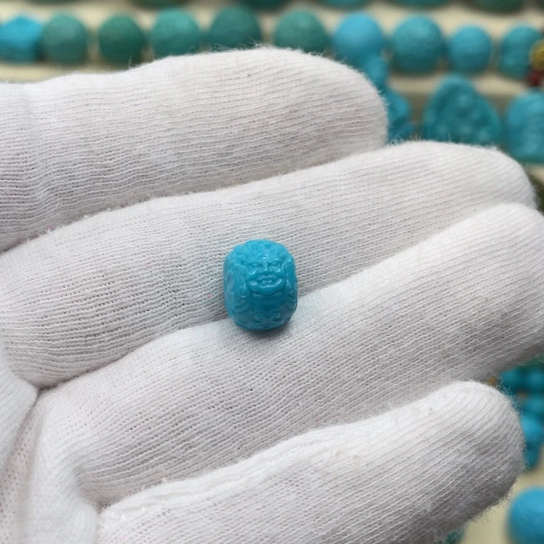 绿松石未镶嵌颈饰卡10.8-8.2