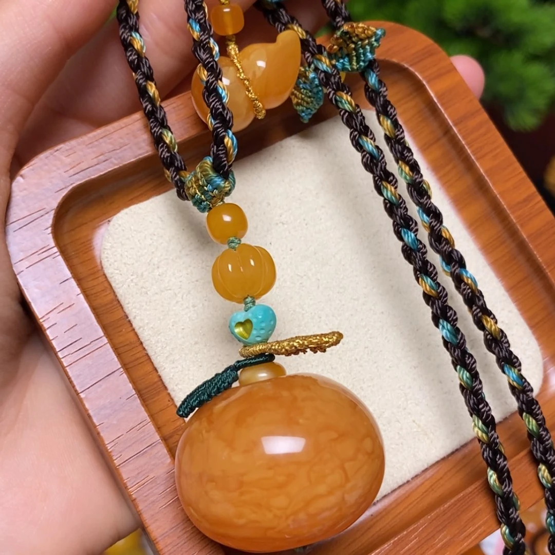 【闪购商品】蜜蜡颈饰未镶嵌项链