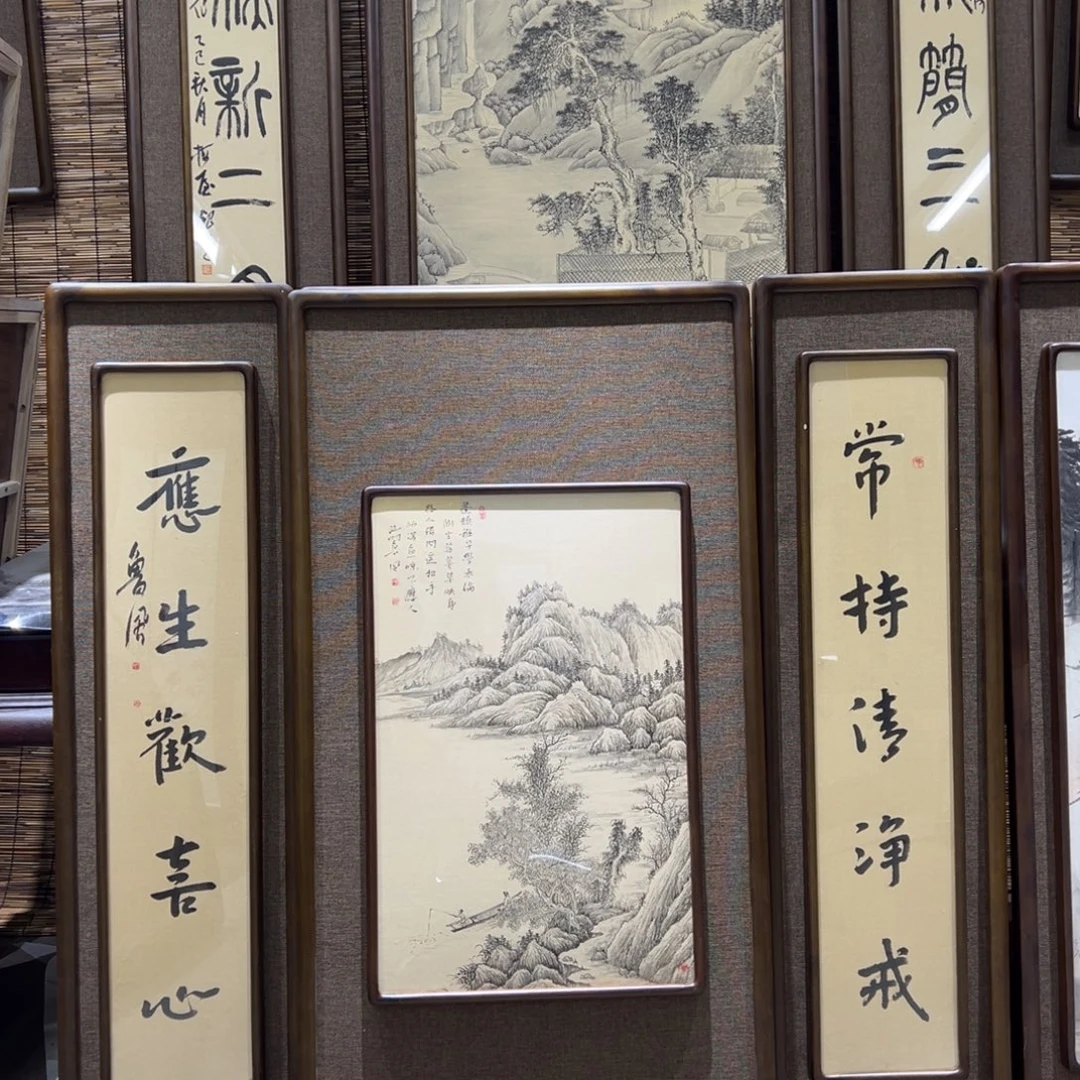 谋***胜国画亲笔手绘作品