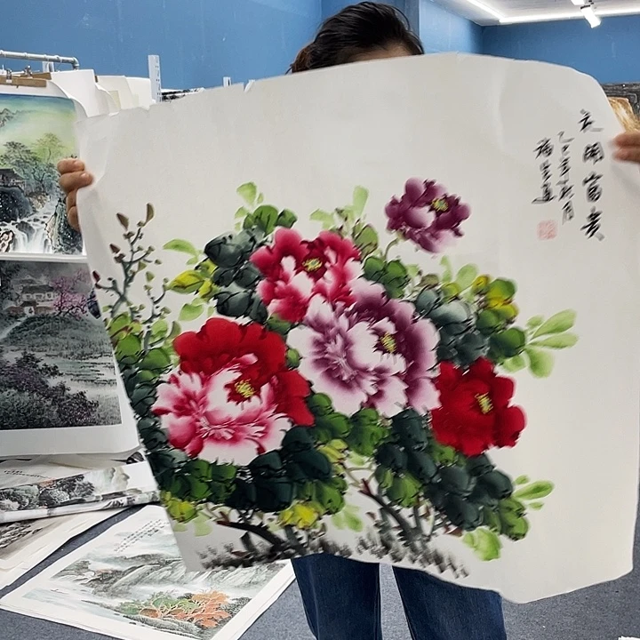 国画纯手绘国画作品