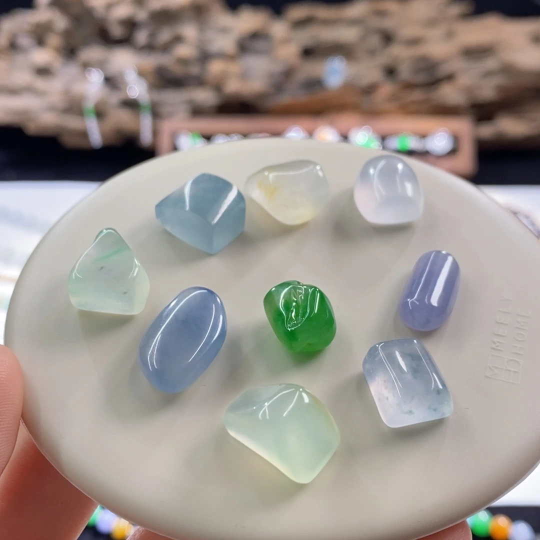 翡翠散珠任意一颗不同价