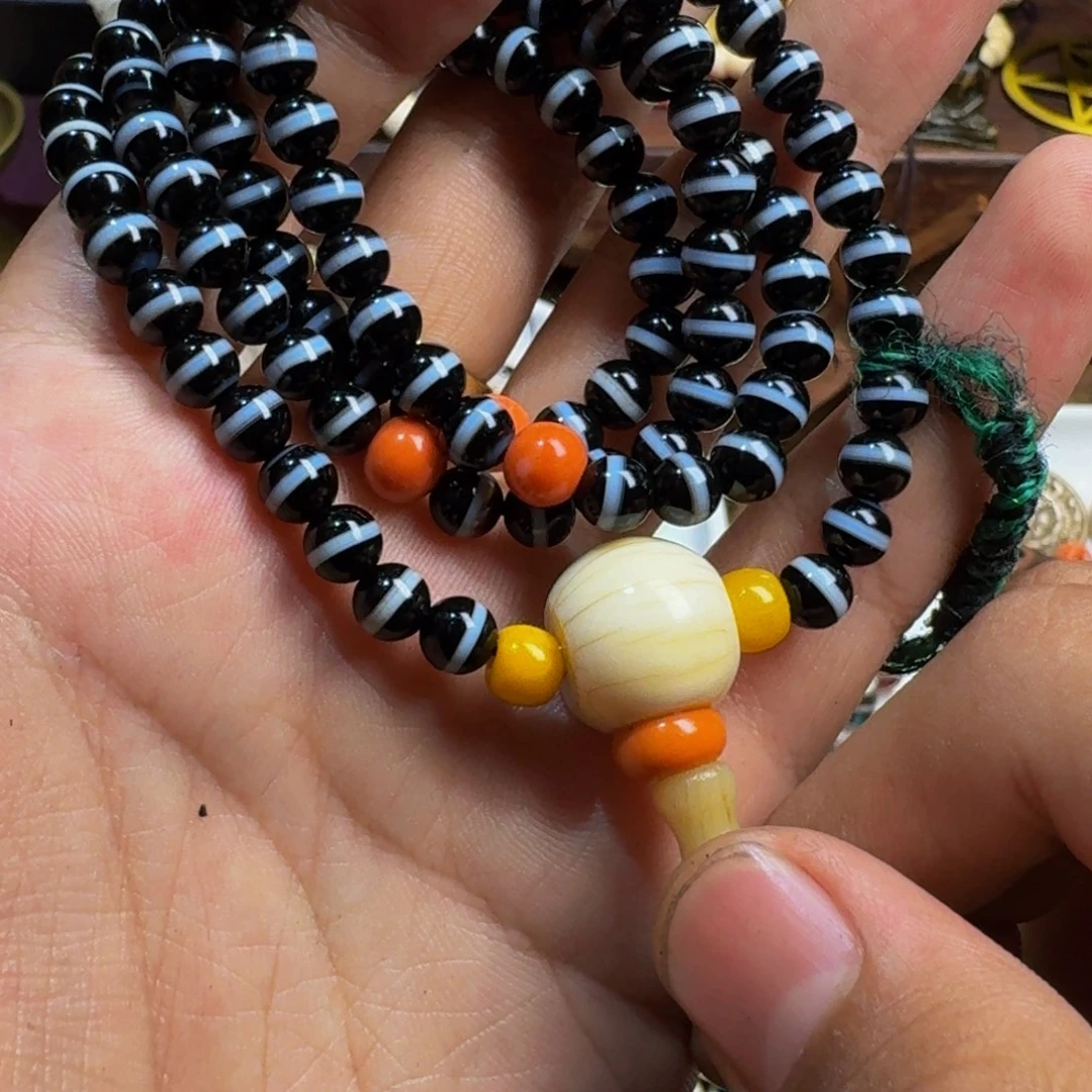 颈饰玻璃藏传琉璃小元素