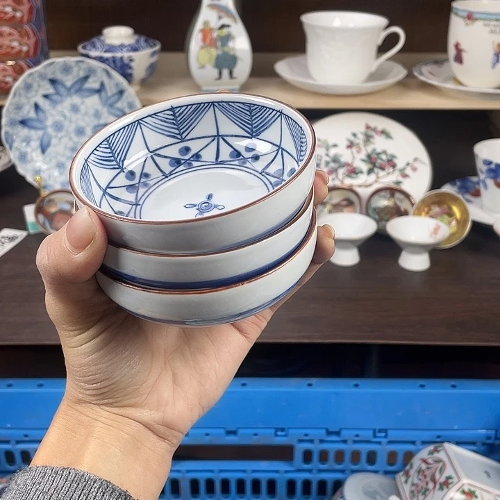 本山绿泥18包邮瓷器默认微瑕