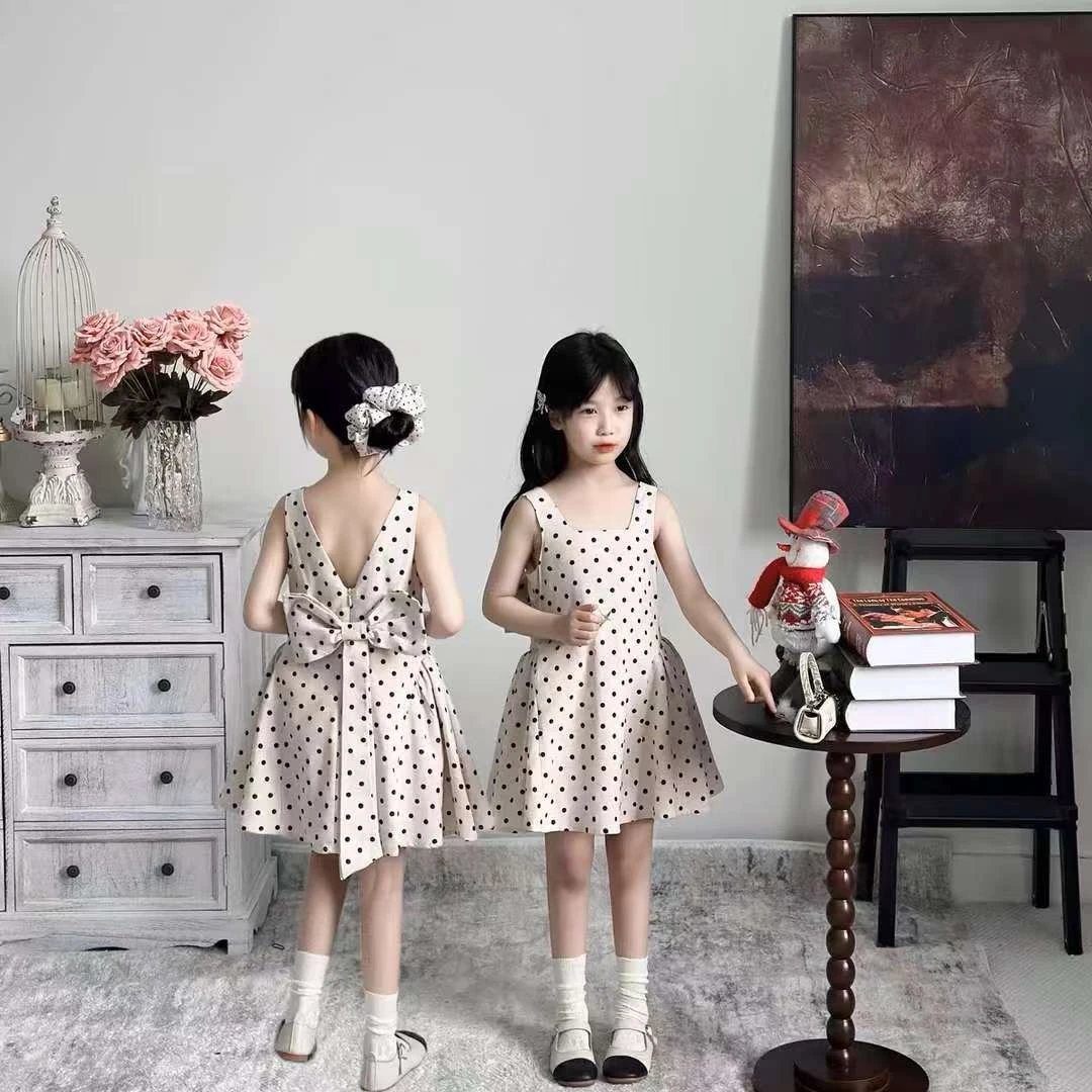 童装女童韩版连衣裙夏季新款女宝宝背心裙儿童时尚公主裙