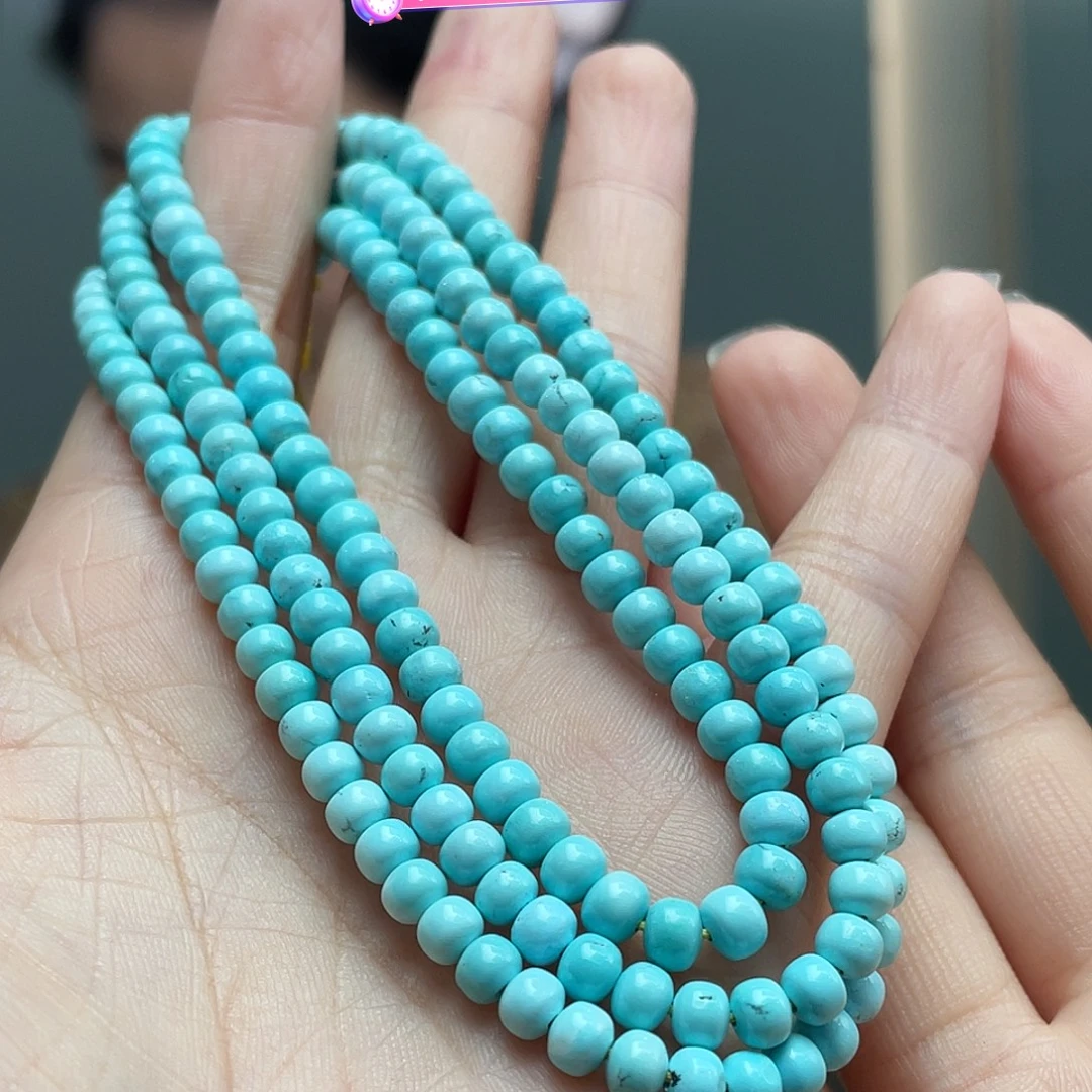 绿松石未镶嵌颈饰