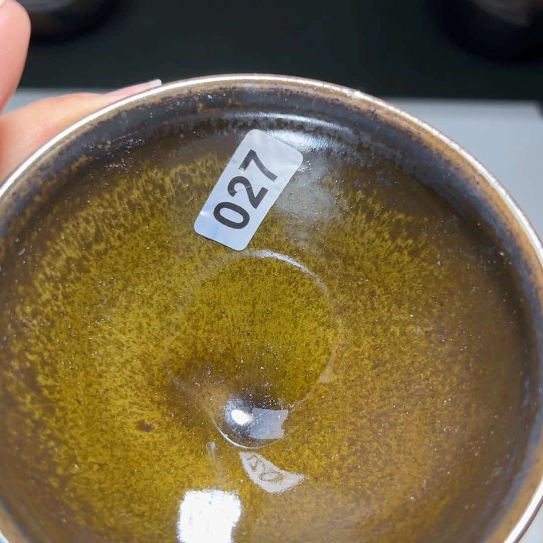 茶盏全手工原矿原釉建盏