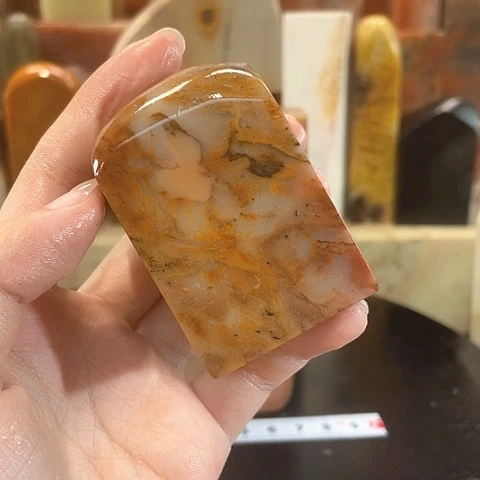 寿山石印石李*寿山石印石