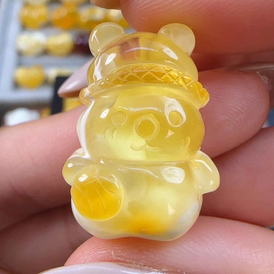 琥珀未镶嵌珠宝奇石