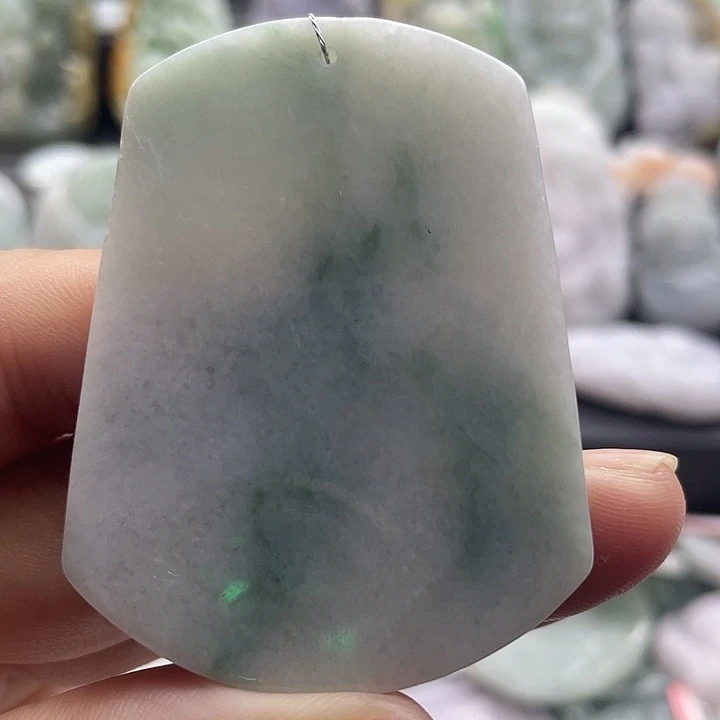 翡翠未镶嵌颈饰天然翡翠