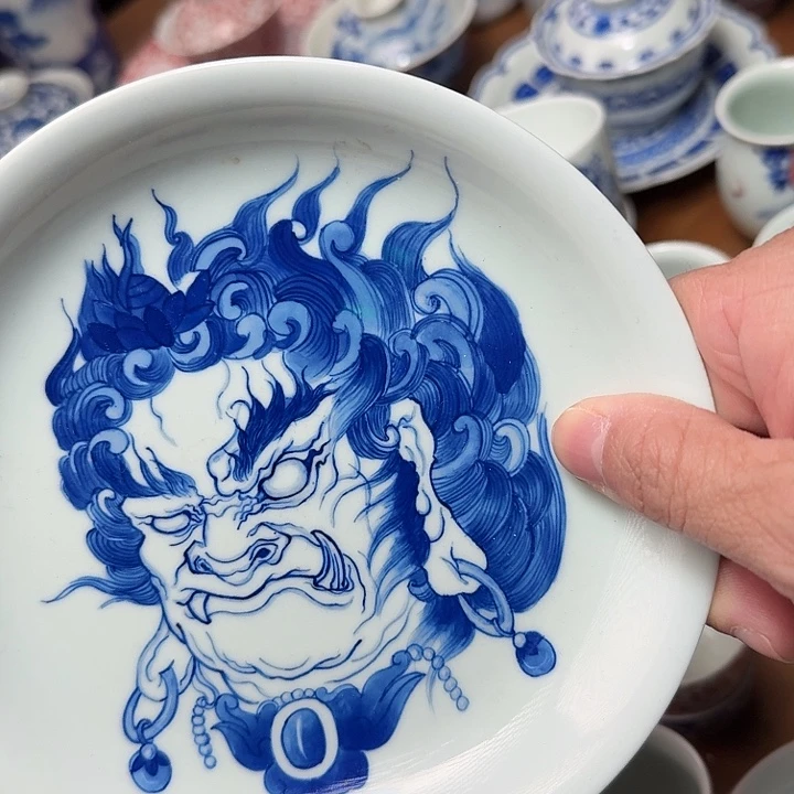 手绘不动明王壶承