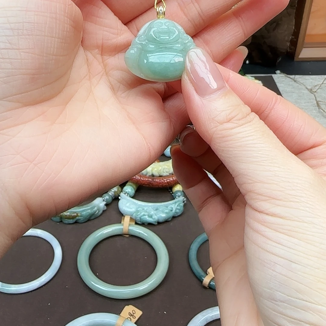 翡翠未镶嵌手链手链