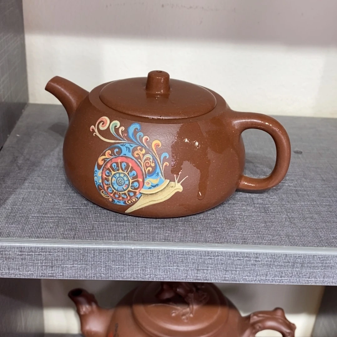 紫砂茶壶原矿手工252