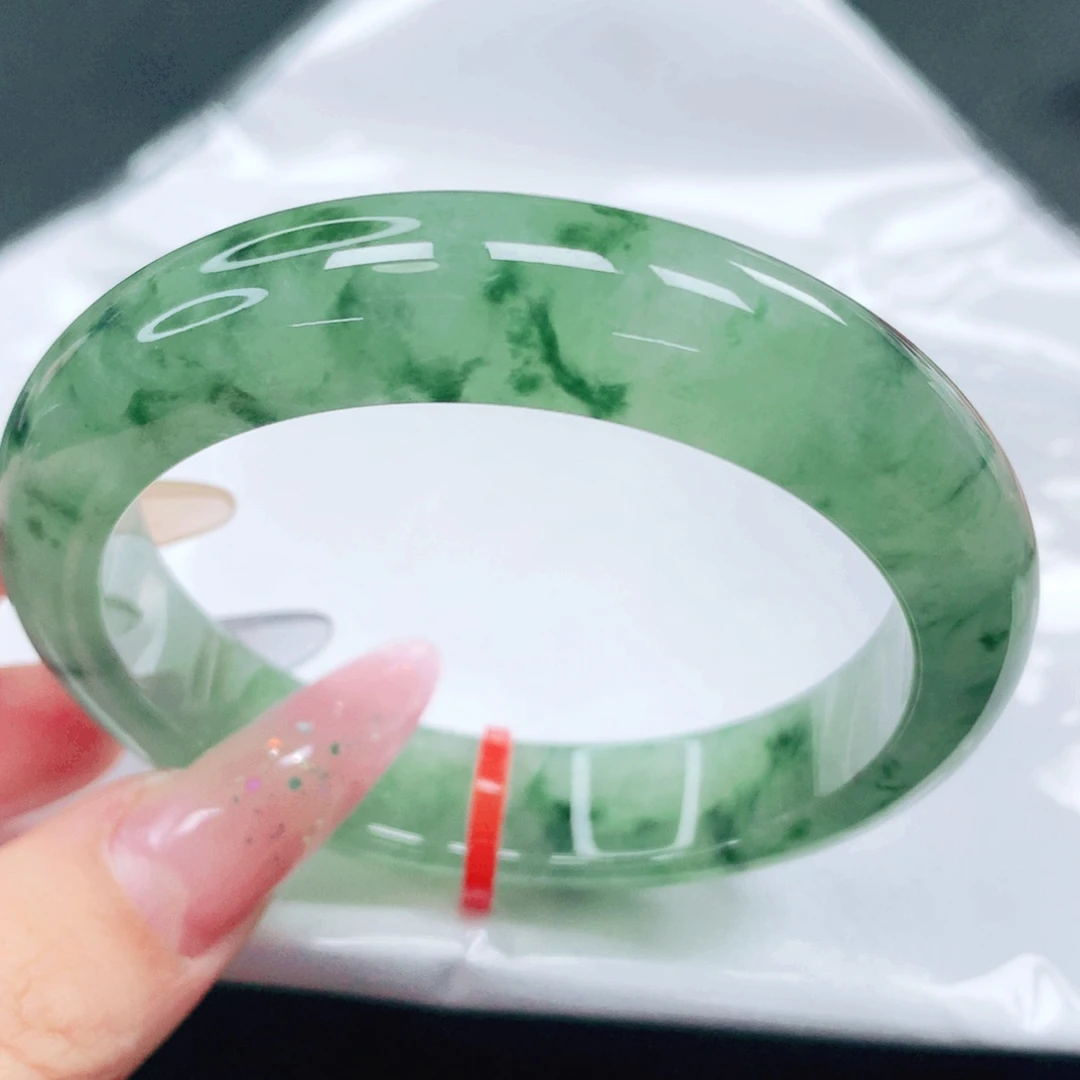 翡翠未镶嵌手镯54