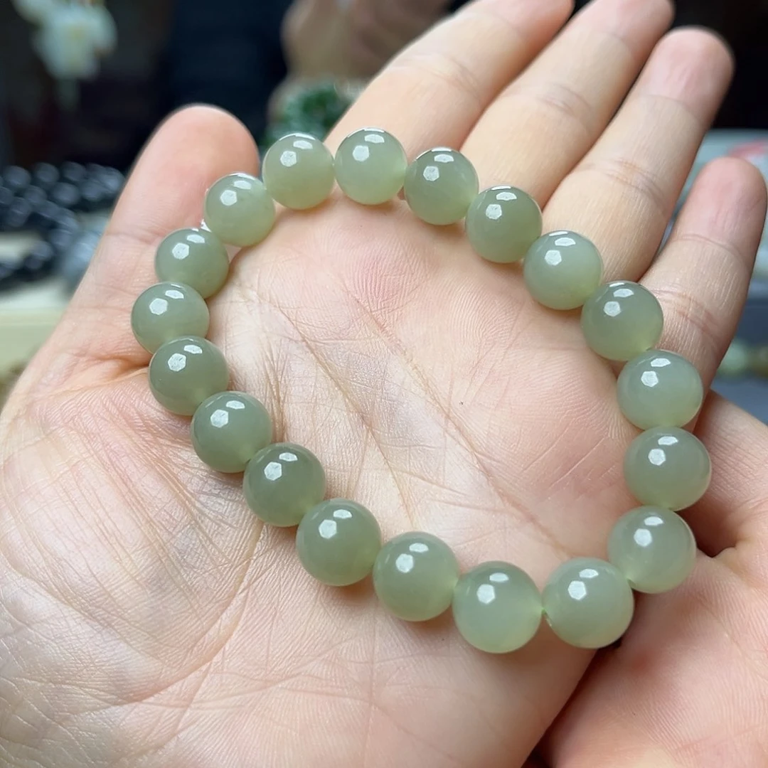 和田玉手链未镶嵌