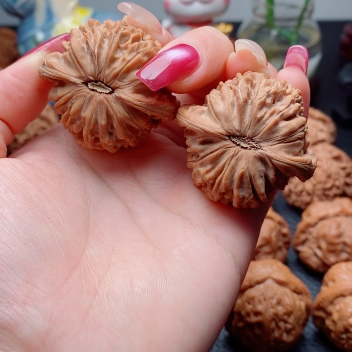 文玩核桃把件磨盘42