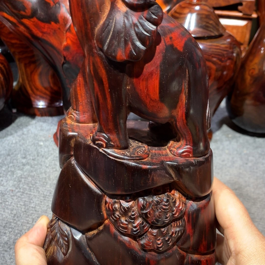 &***风木大红酸枝吉祥如意