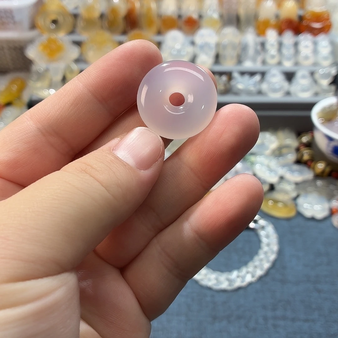 玛瑙/玉髓未镶嵌吊坠(不含链)