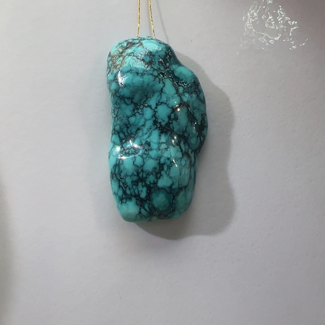 绿松石未镶嵌挂件