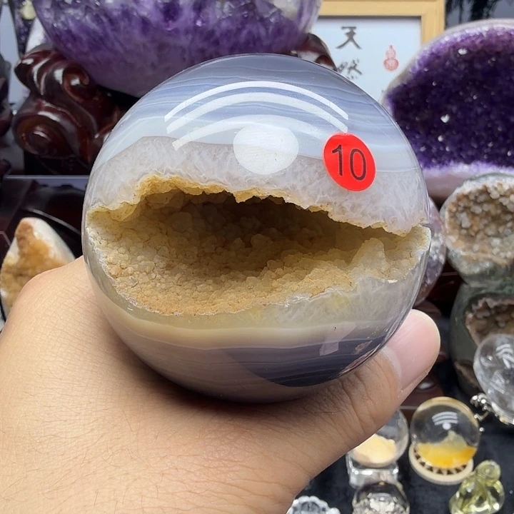 珠宝半成品紫晶未镶嵌