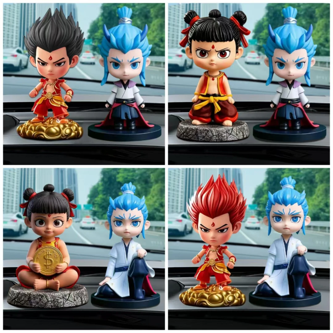 【现货现发】哪吒周边手办摇头车内饰品摆件中控台车载装饰摆件