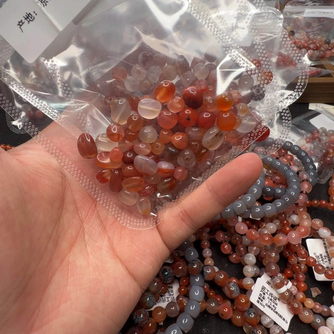 南红玛瑙四份散珠 031未镶嵌