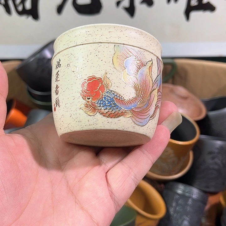 茶杯紫砂全手工紫砂主人杯