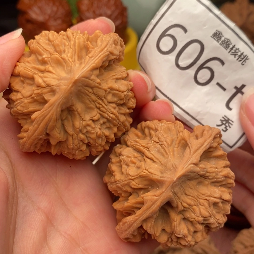 把件文玩核桃官帽52……