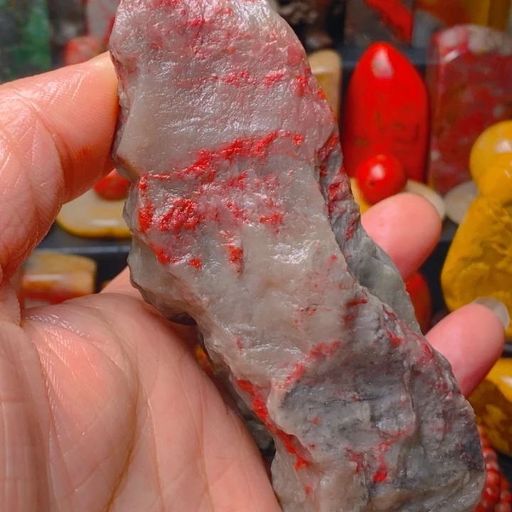 昌化鸡血石昌化鸡血石原石