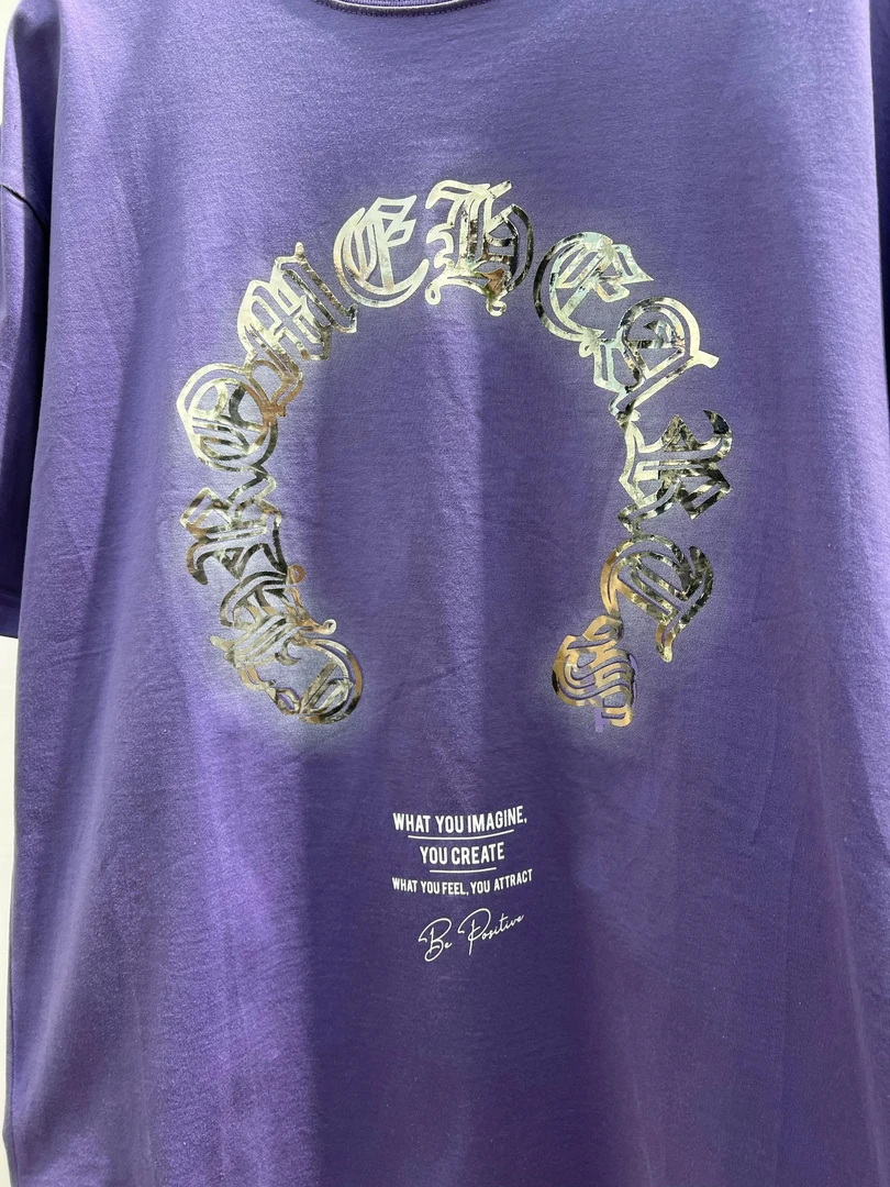 标准圆领T恤宽松贴布夏季男士阔型春夏短袖运动