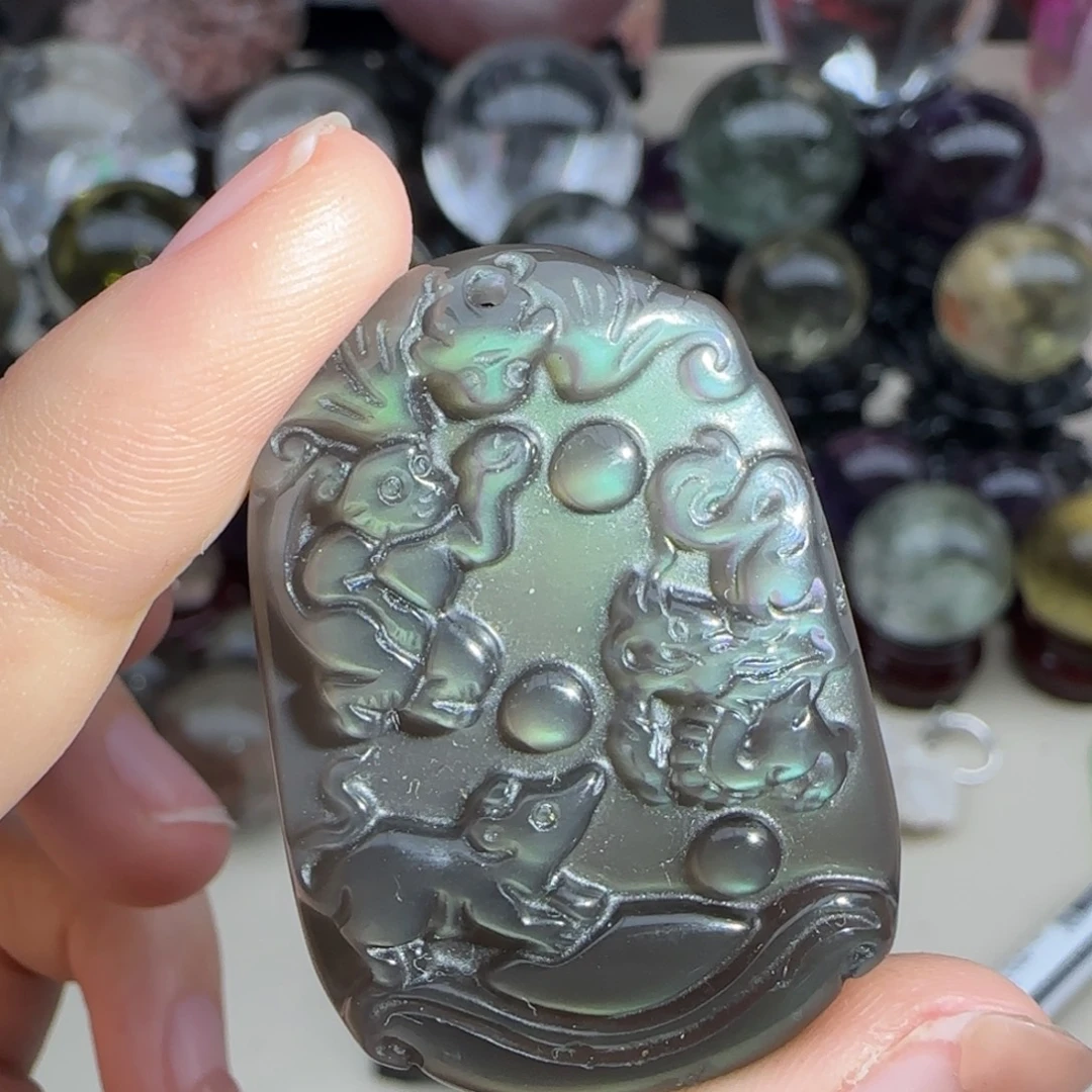 未镶嵌摆件水晶a961