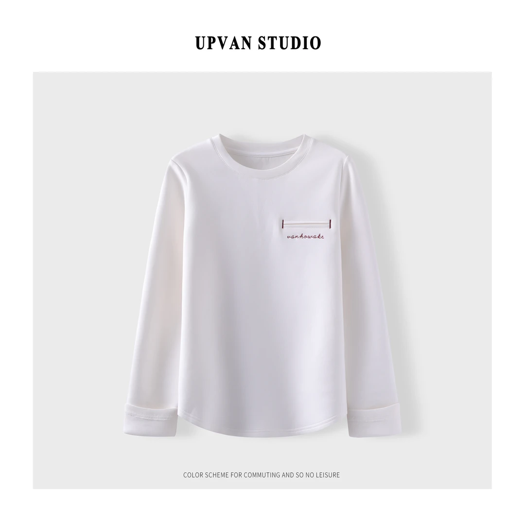 UPVAN简约长袖T恤