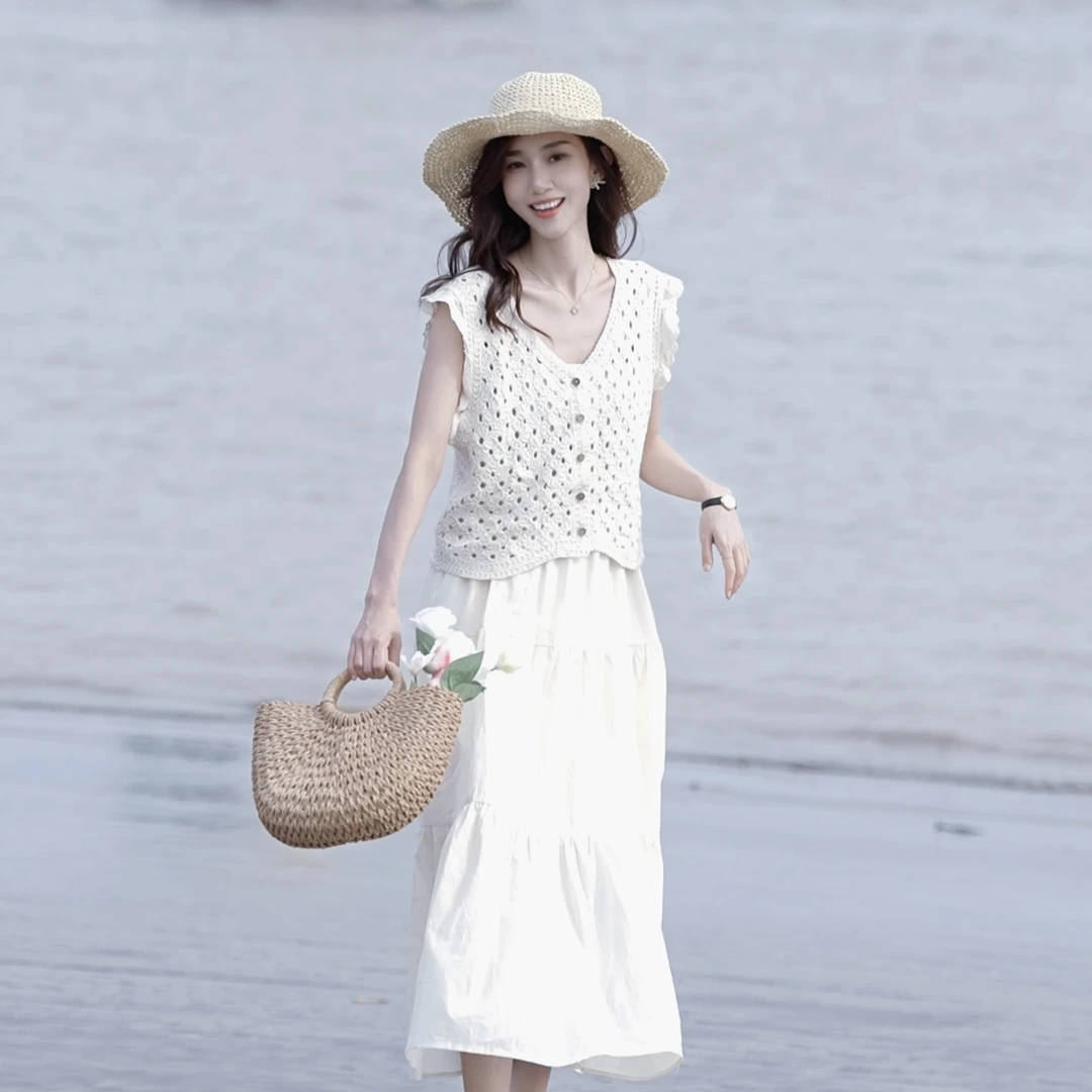 【薇薇专属】朗文斯汀精致上衣半身裙套装DAMG4205E09085